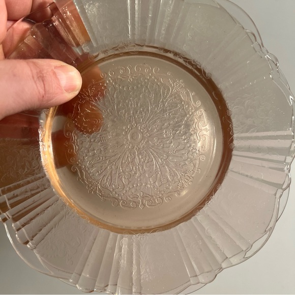 6 MacBeth-Evans Pink American Sweetheart 6” Bread & Butter Plates Depression - Picture 9 of 12